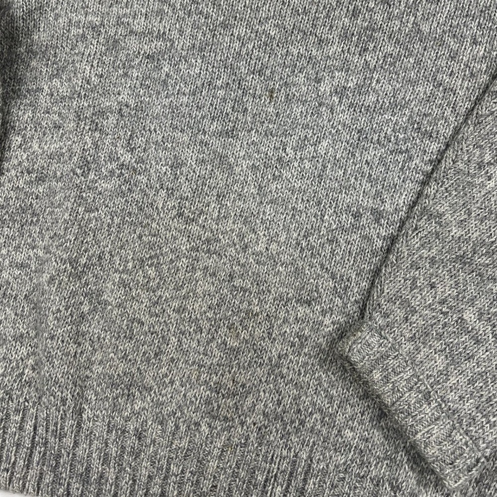Eddie Bauer Sweater Mens XL Gray Wool Blend Marled Knit Crewneck Outdoors - Picture 2 of 8